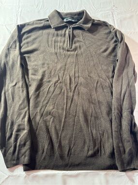 Weatherproof Men's XLT Tall  Zip-Neck Sweater